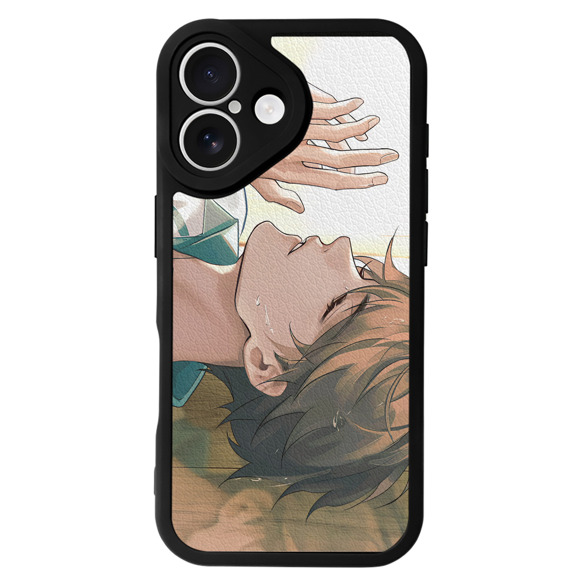 （画像用） ハイキュー!! Haikyu!! 【iPhone 16シリーズ対応】シリコンスマホケース（レザー調） 材質：シリコン